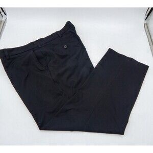 Walter Hagen Men’s 11 Majors Black Golf Pants 38x30 Straight Fit Flat Front